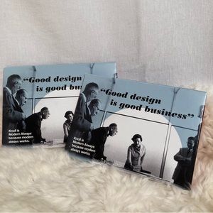 2 New Florence Knoll Postcard Sets, 10 in Each Pack